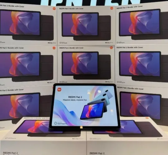 Tablet Xiaomi Redmi Pad 2 Com Capa Lilas 8Ram 256Gb Novo Lacrado.