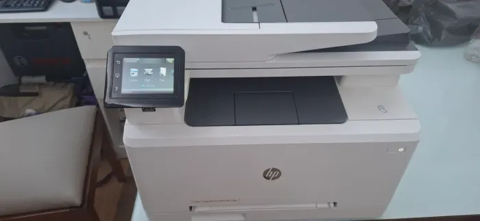 Impressora hp color laserjet pro mfp m277dw usada