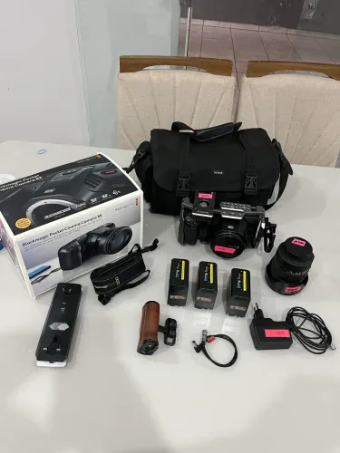 Kit câmera Blackmagic 6k