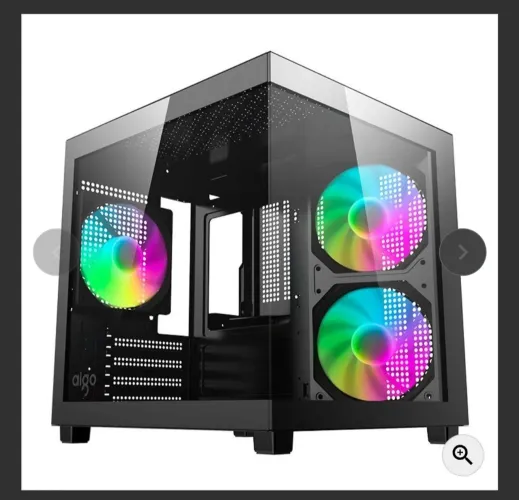 Gabinete Aigo aquário 3 fans c/caixa
