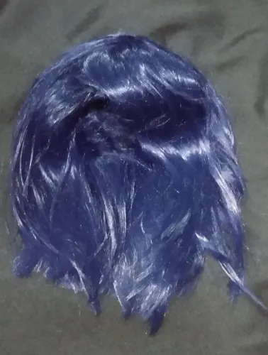Peruca Azul Marinho  