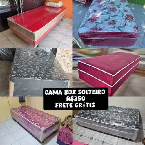 CAMA BOX SOLTEIRO 350$