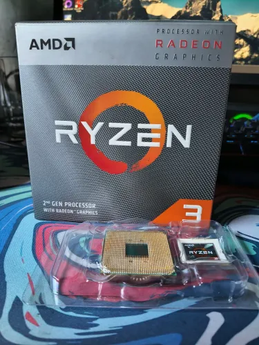 Processador Ryzen 3 3200g + Cooler original amd