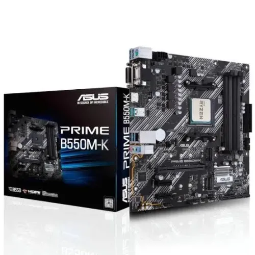 ASUS Prime B550M-K AM4 - COM DEFEITO