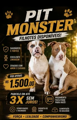 Pra hoje! Pit monster