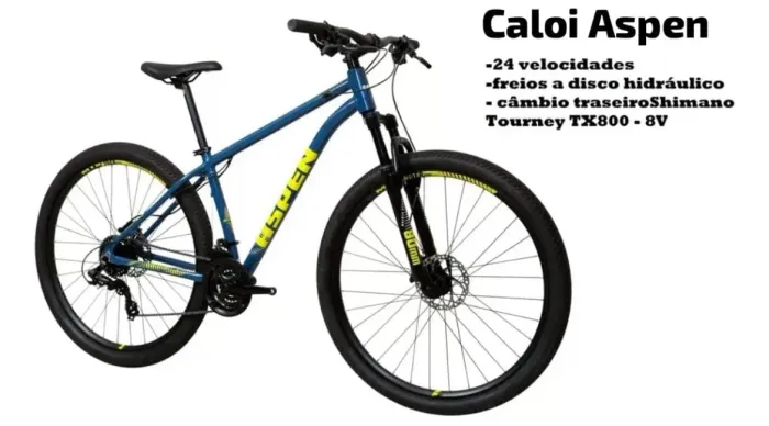Bicicleta Caloi Aro 29 - Nova na caixa.