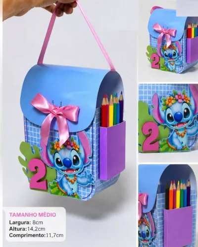 Mochilas temáticas infantil decoração festa