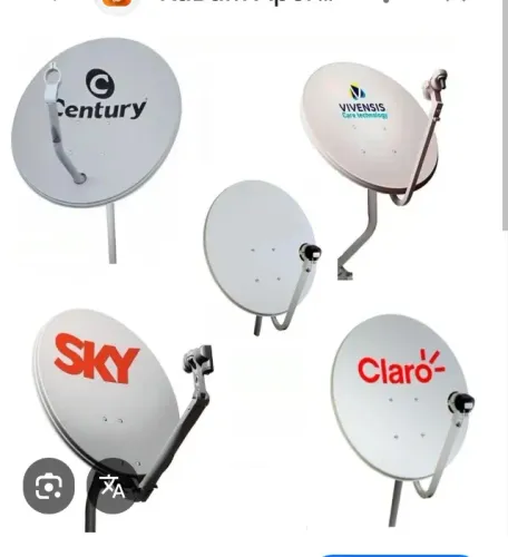 Manutenção e apontamento de sky claro oitv