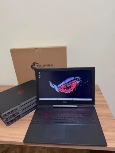 Notebook Dell gamer i7 , 8 gb, Ssd 512, gtx 1050 4 gb