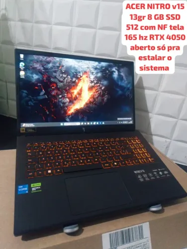 ACER NITRO V15 13 GR RTX 4050 6 GB ZERADO