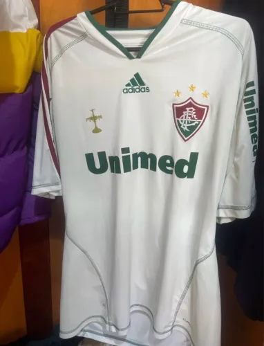 Camisa Fluminense Branca 2010 Tricampeonato Adidas G Original (Veste GG)