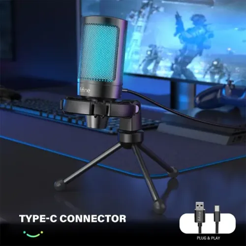 Microfone FIFINE RGB