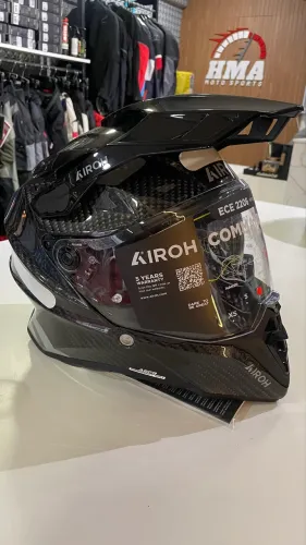 Capacete Airoh Commander 2 Full Carbon Gloss TAM 58