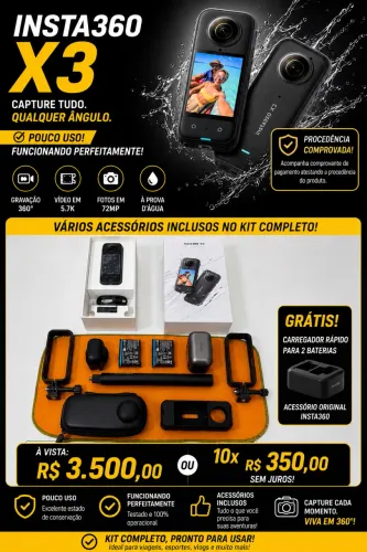 Insta 360 x3