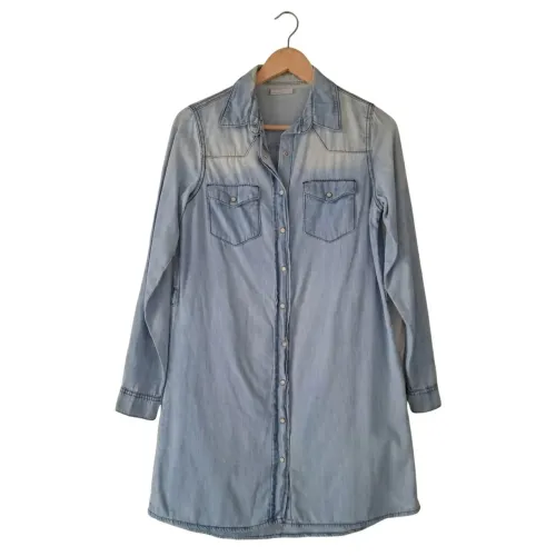 Vestido jeans chemise, marca Marfinno/Renner, tam 38