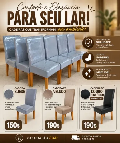 Cadeiras de Jantar