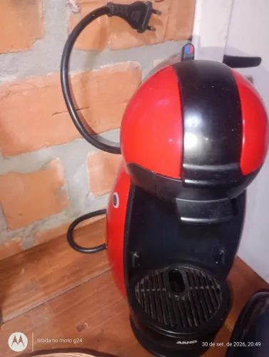 Cafeteira com defeito