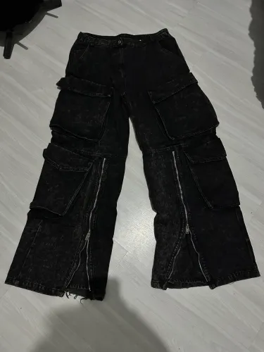 Calça cargo baggy japonesa 42