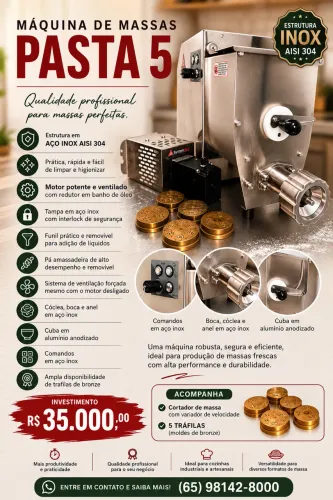 Extrusora Pasta 5