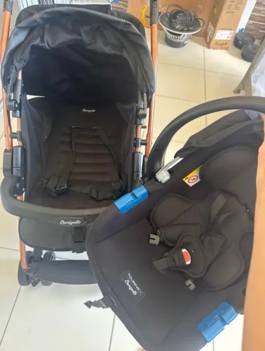 Carrinho+bebe conforto burigotto
