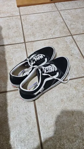 Tênis Skate Old Skool Black White