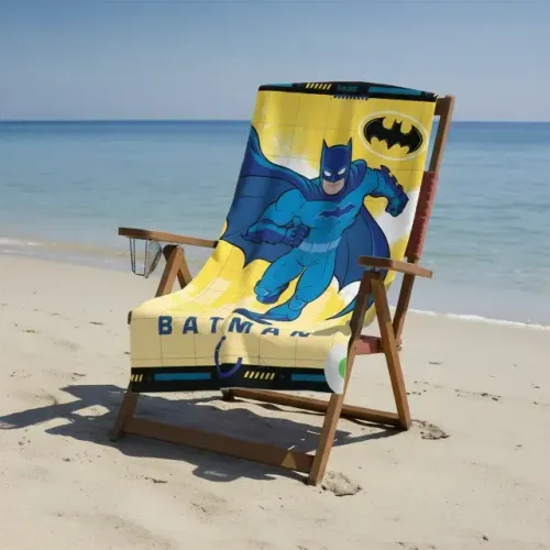 Toalha de Banho Batman 60x1,20 Lepper.
