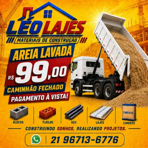 Areia Lavada
