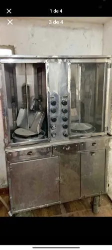Máquina de churrasco grego