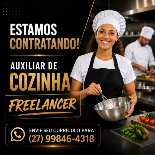 Auxiliar de cozinha