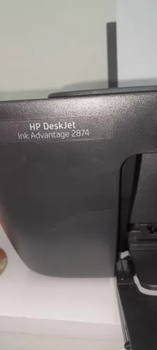 IMPRESSORA HP DESKJET INK ADVANCED 2874 NOVA na caixa