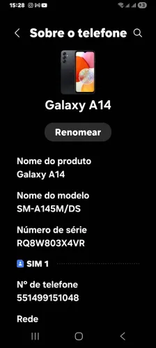 Celular A14 64gb