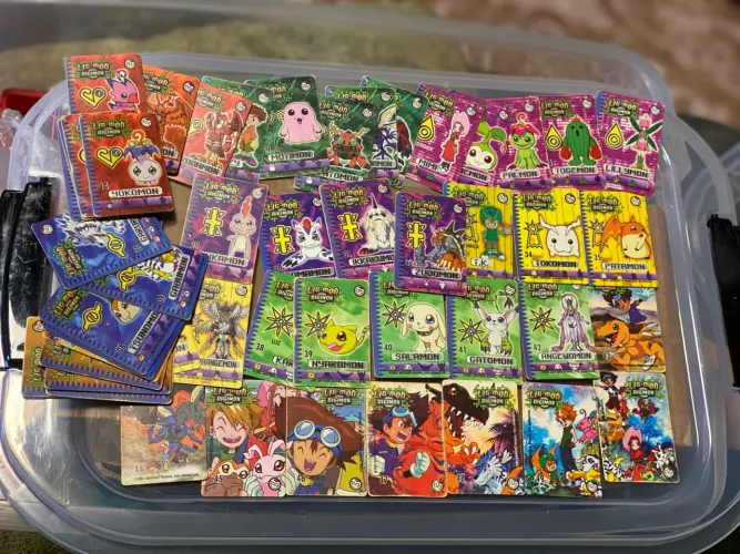 Coleção completa Cards Digimon