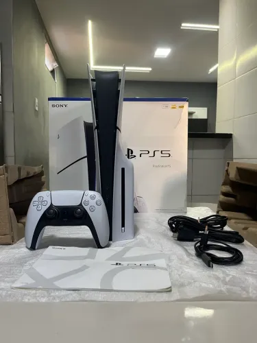 Ps5 Slim 1TB com leitor na garantia