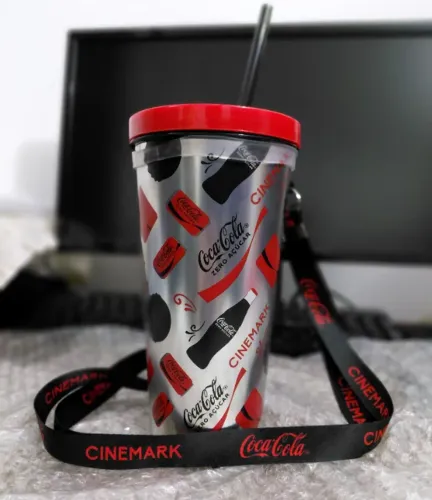 Copo Colecionável Coca-Cola Zero / Cinemark