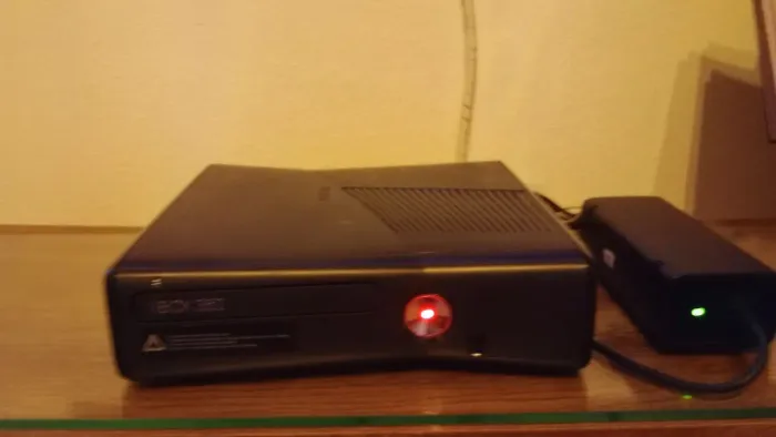 Xbox 360 Luz vermelha, com Fonte