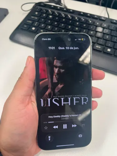 Troca de iPhone 14 Pro Roxo (Cor Rara) 