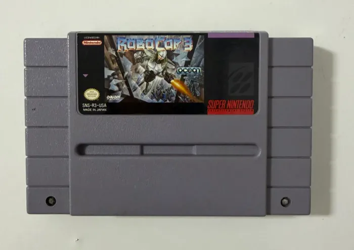 Jogo RoboCop 3 - Super Nintendo (SNES) Original Americano