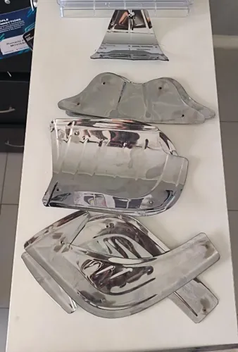 KIT DE ACESSÓRIOS E ACABAMENTOS PARA VOLKSWAGEN FUSCA| POLAINAS.