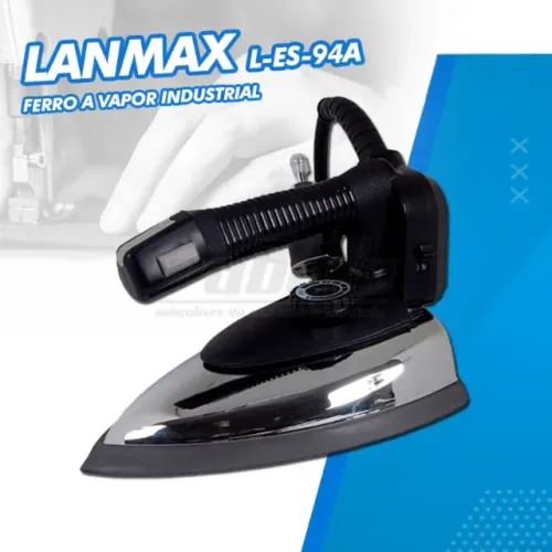 Ferro De Passar A Vapor Profissional Industrial Lanmax - 1000w 2kg