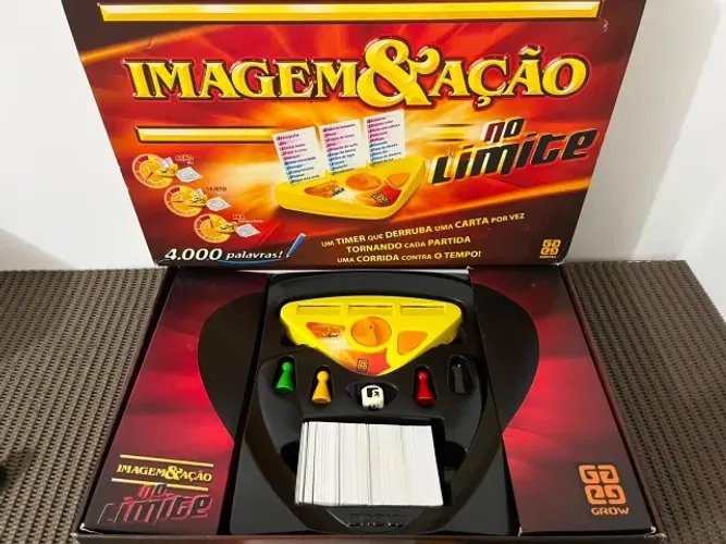 Jogo de mímica- nunca usado