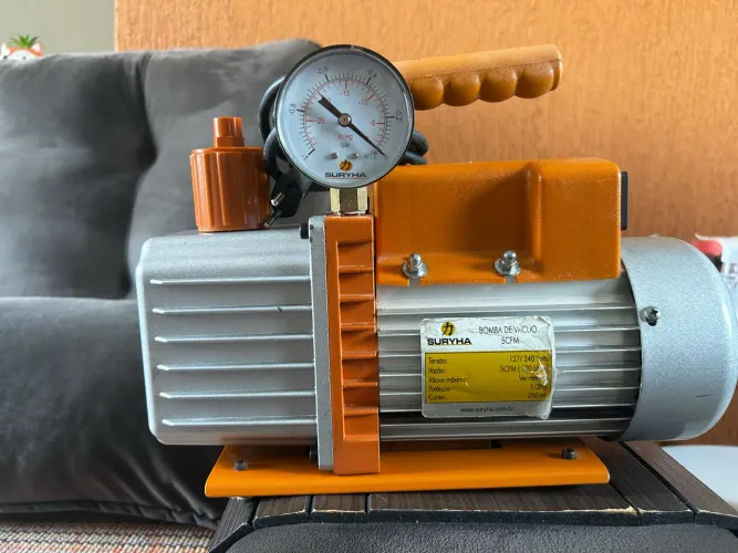 Bomba de vácuo Suryha 5cfm estágio simples