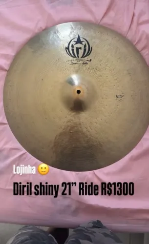 Ride 21 Diril Cymbals Série shine