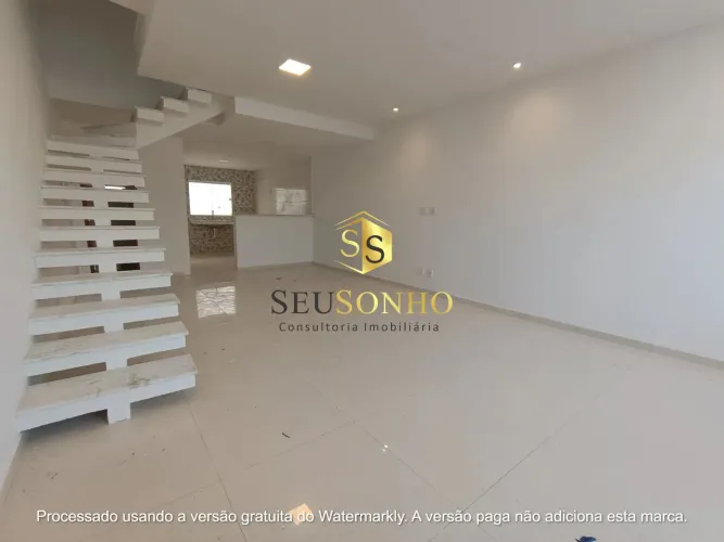 Casa duplex Contemporânea 2 suítes alto padrão Parque Guará Guaratiba