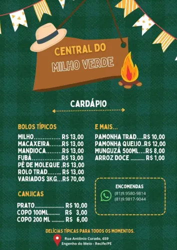 Comidas Típicas de Milho 