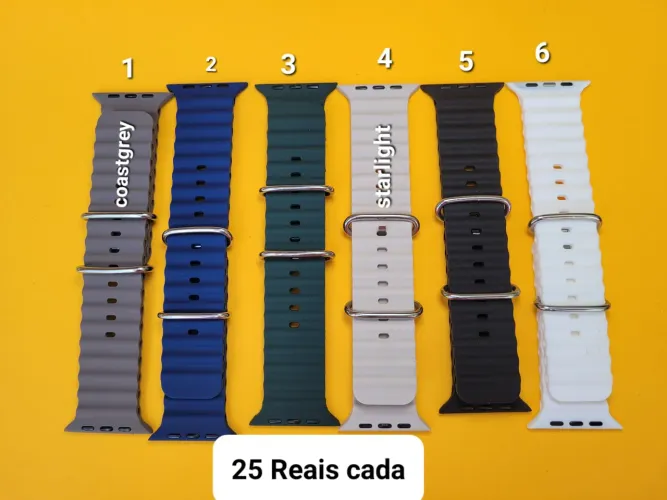 Pulseiras Oceano Ultra Apple watch SmartWatch
