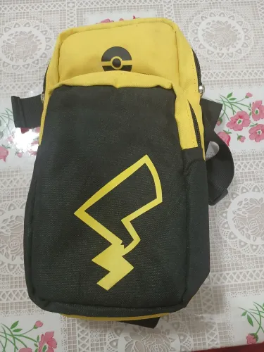 Mochila Pokémon pra Nintendo Switch