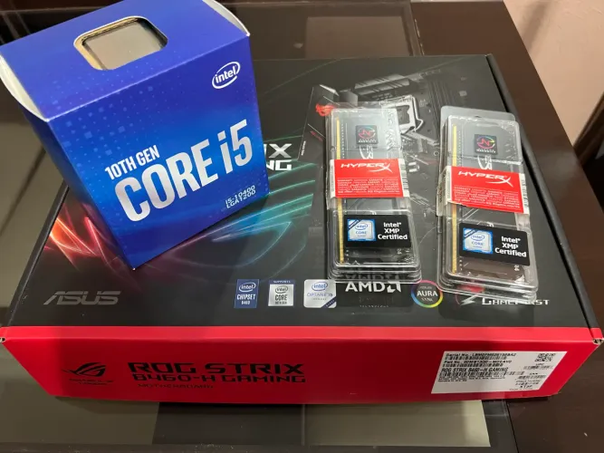 Kit Upgrade i5 10400 + B450-H ROG Strix + 16GB (2x8) DDR4