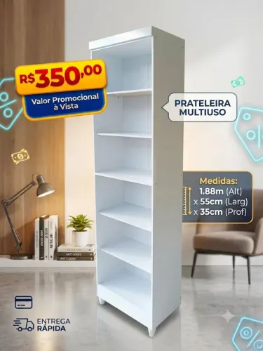 Promoção Prateleiras multiuso Novos