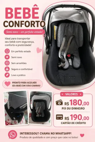 Bebê conforto tutti