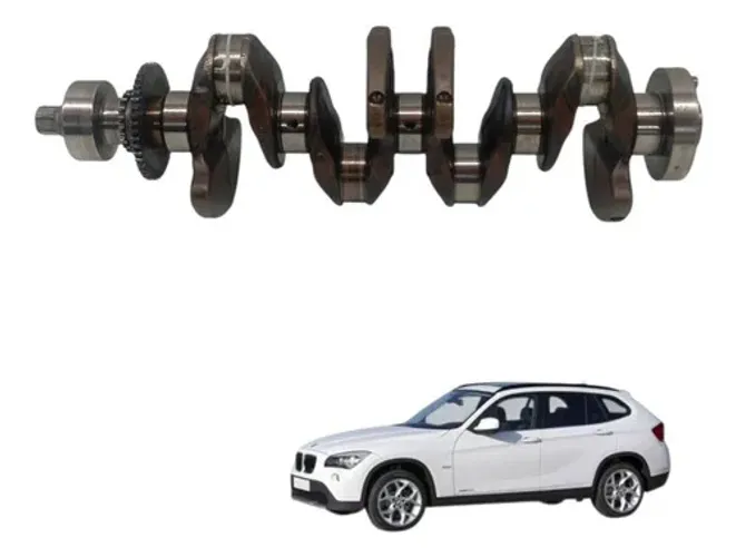 Virabrequim Bmw X1 S 2.0 N20 Stander Flex Turbo 2015 Detalhe